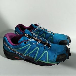Salomon SpeedCross 4 Trail Running Shoes Sz. 9.5